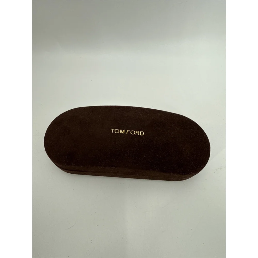 Tom Ford Brown Sunglasses Optical Case Unisex With New Glasses Cleaner Cloth